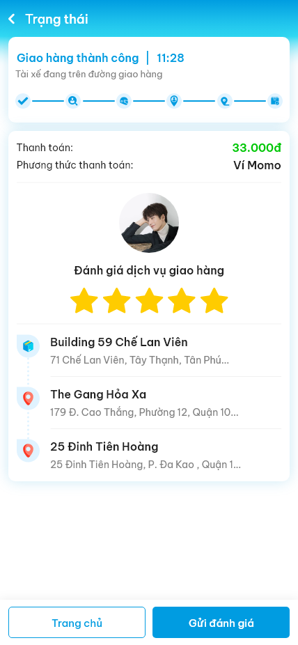 App Giao Hàng